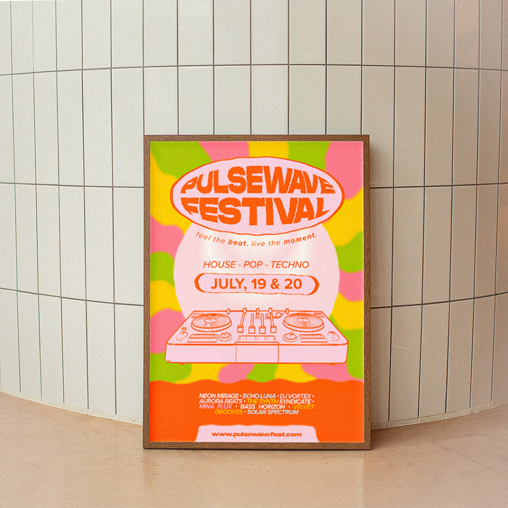 poster for a music festival - eucacile