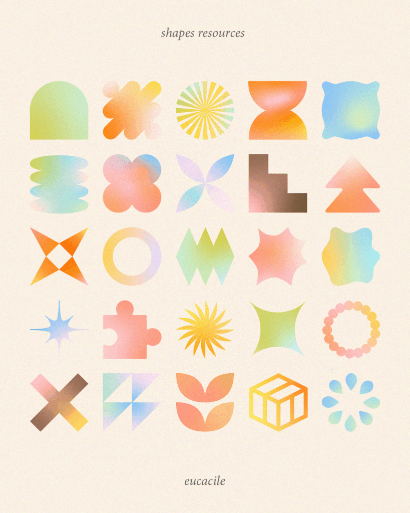 shapes resources graphic design - eucacile